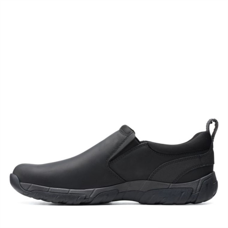 Cuero Negro Clarks Grove Step Cuero Negro