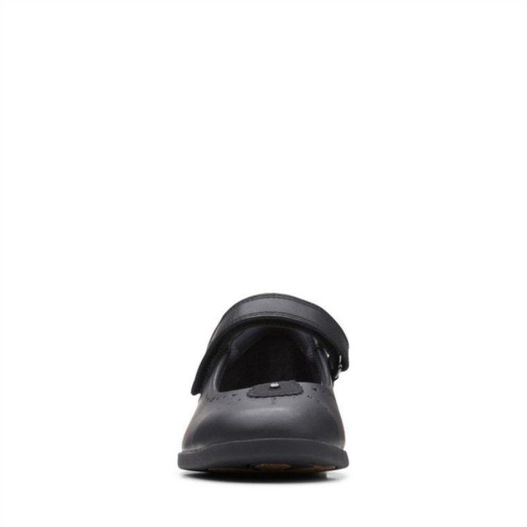 Clarks Cuero Negro Magic Step Bar Cuero Negro Antiguo