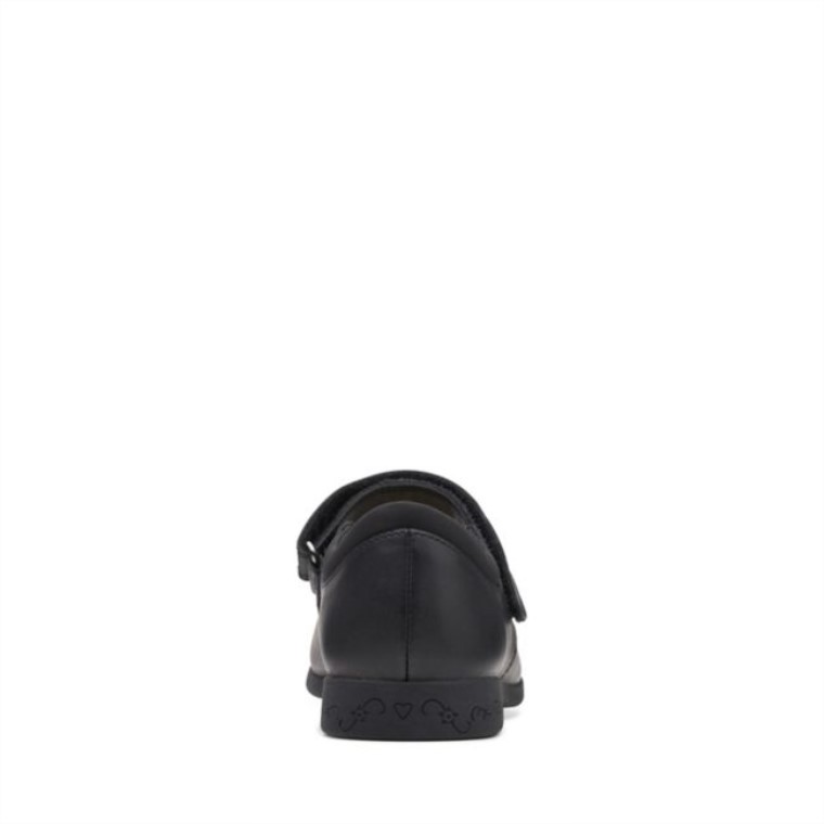 Clarks Cuero Negro Magic Step Bar Cuero Negro Antiguo