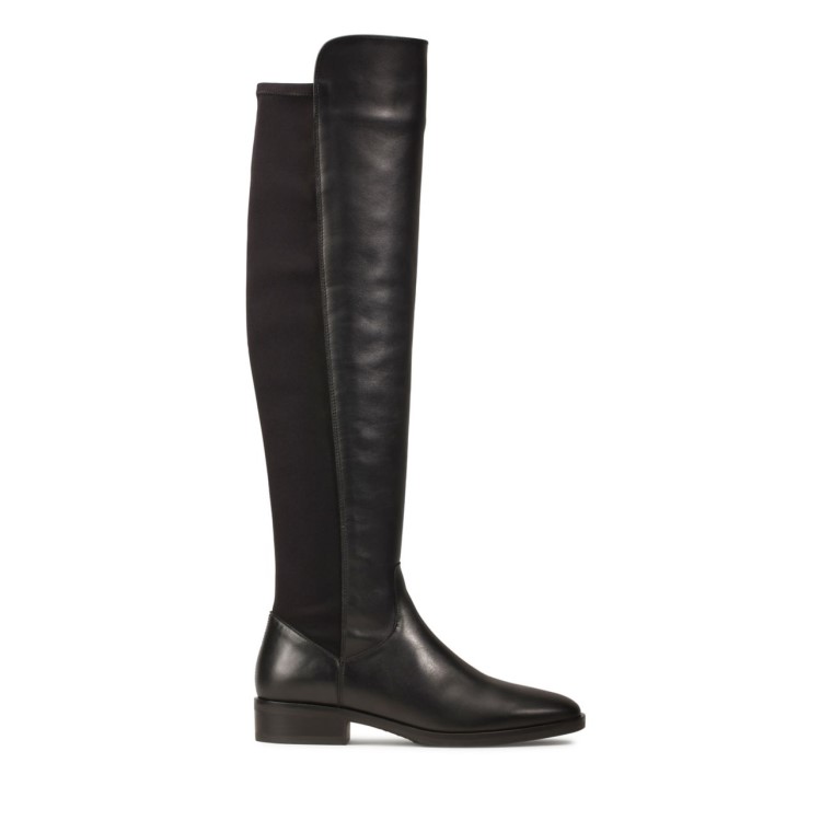 Clarks Cuero Negro Puro Caddy Cuero Negro