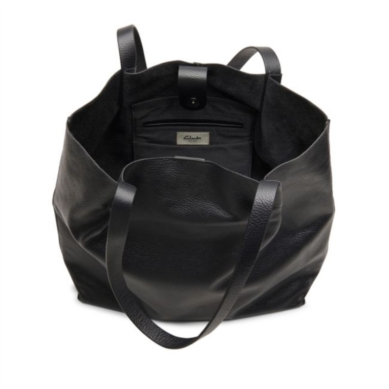 Bolso Tote Raelyn De Cuero Negro Clarks Cuero Negro