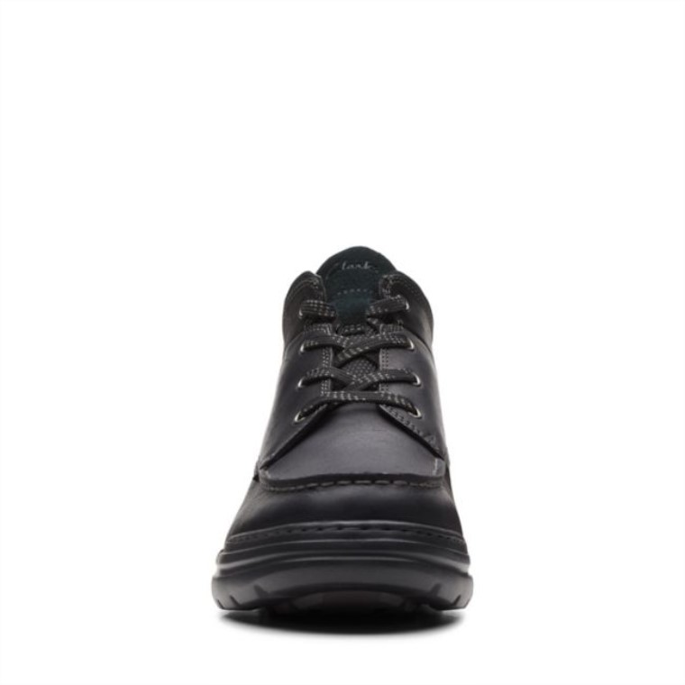 Clarks Cuero Negro Rockie 2 Hola Gore-tex Cuero Negro