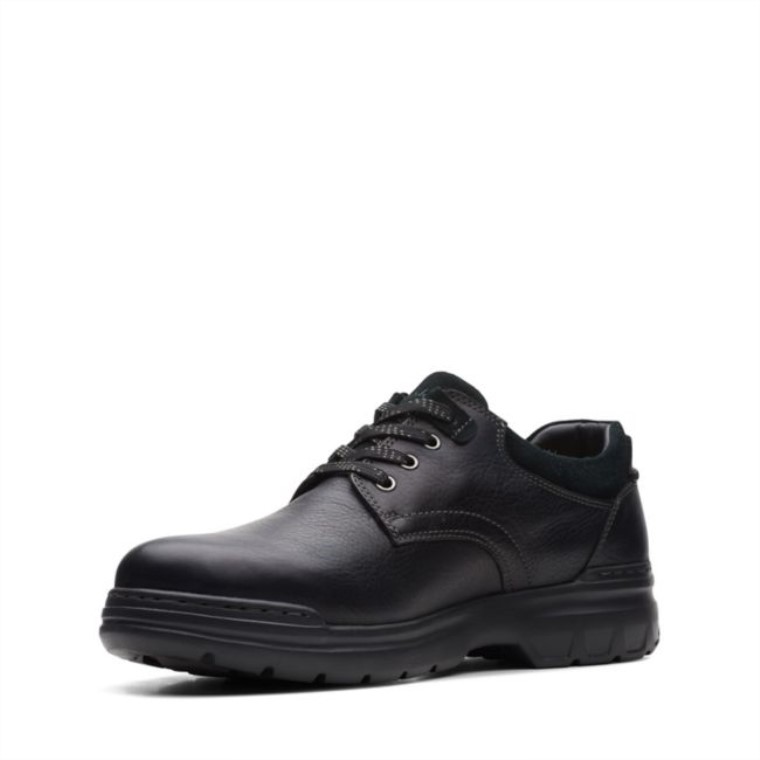 Clarks Cuero Negro Rockie2 Lo Gtx Cuero Negro