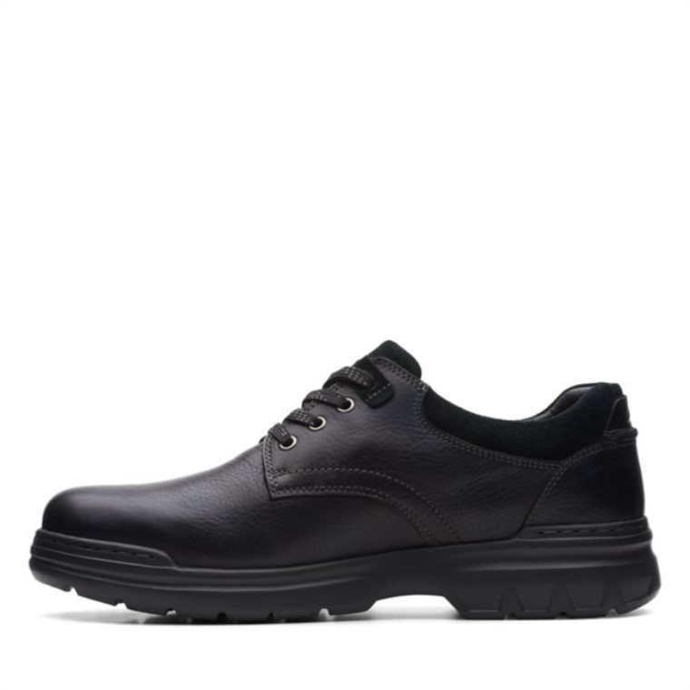Clarks Cuero Negro Rockie2 Lo Gtx Cuero Negro