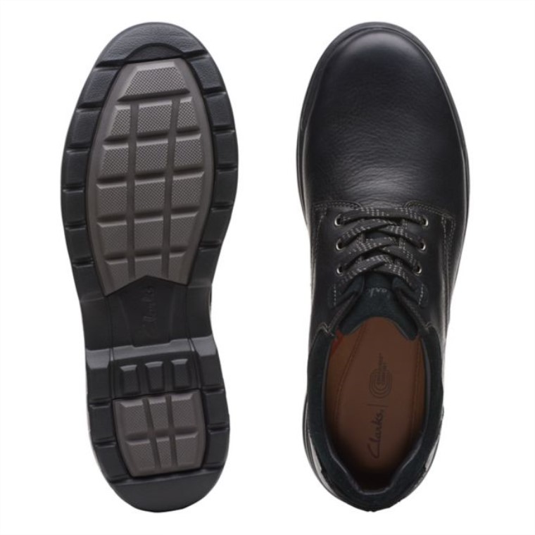 Clarks Cuero Negro Rockie2 Lo Gtx Cuero Negro