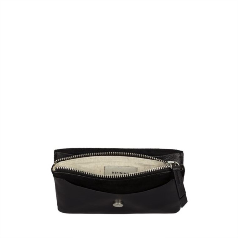 Clarks Cuero Negro Roslyn Rose Cuero Negro