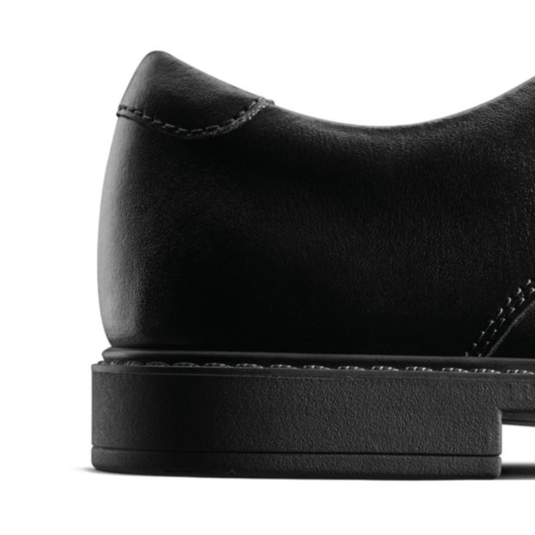 Clarks Cuero Negro Scala Loop Niño Cuero Negro