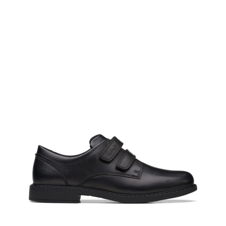 Clarks Cuero Negro Scala Pace Viejo Cuero Negro