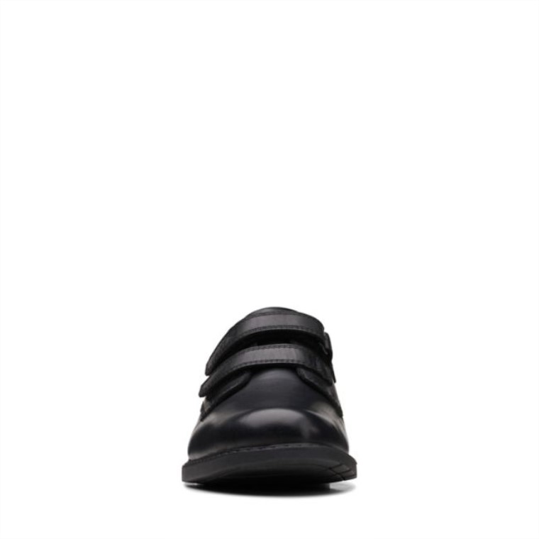 Clarks Cuero Negro Scala Pace Viejo Cuero Negro