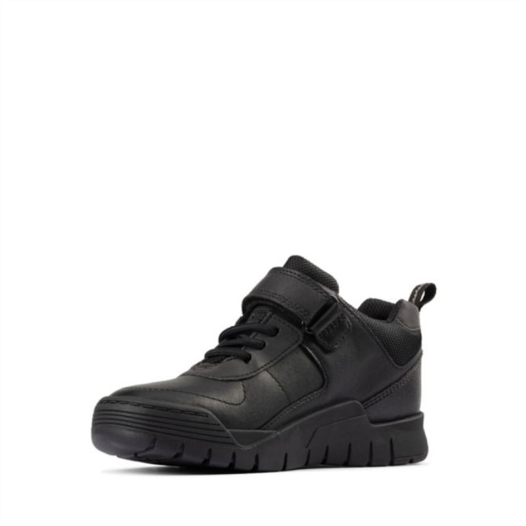 Scooter Clarks Cuero Negro Up Gore-tex Niño Cuero Negro