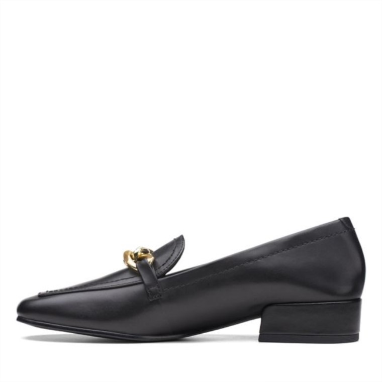 Clarks Cuero Negro Seren 30 Step Cuero Negro