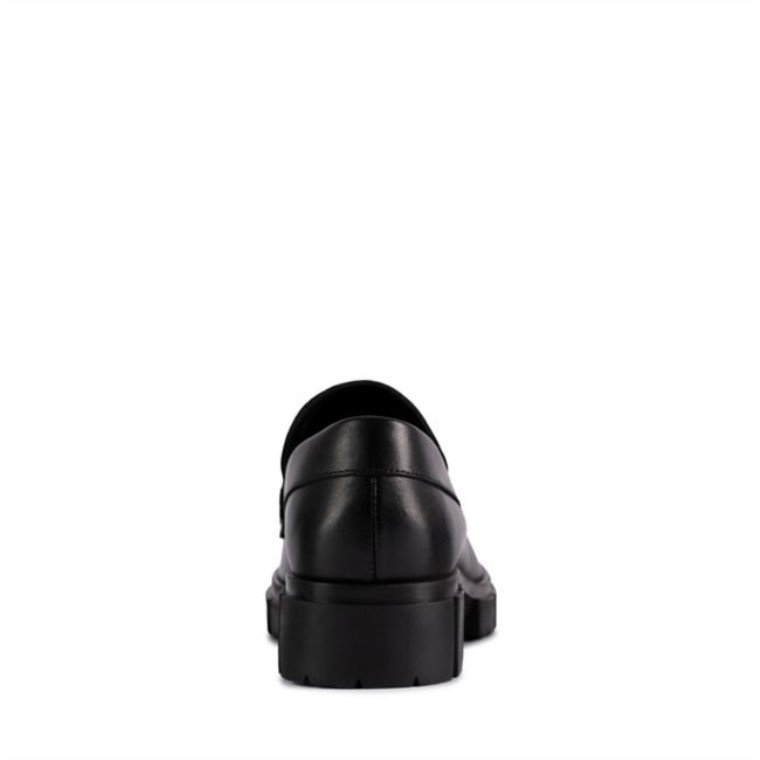 Mocasines Clarks De Cuero Negro Teala Cuero Negro