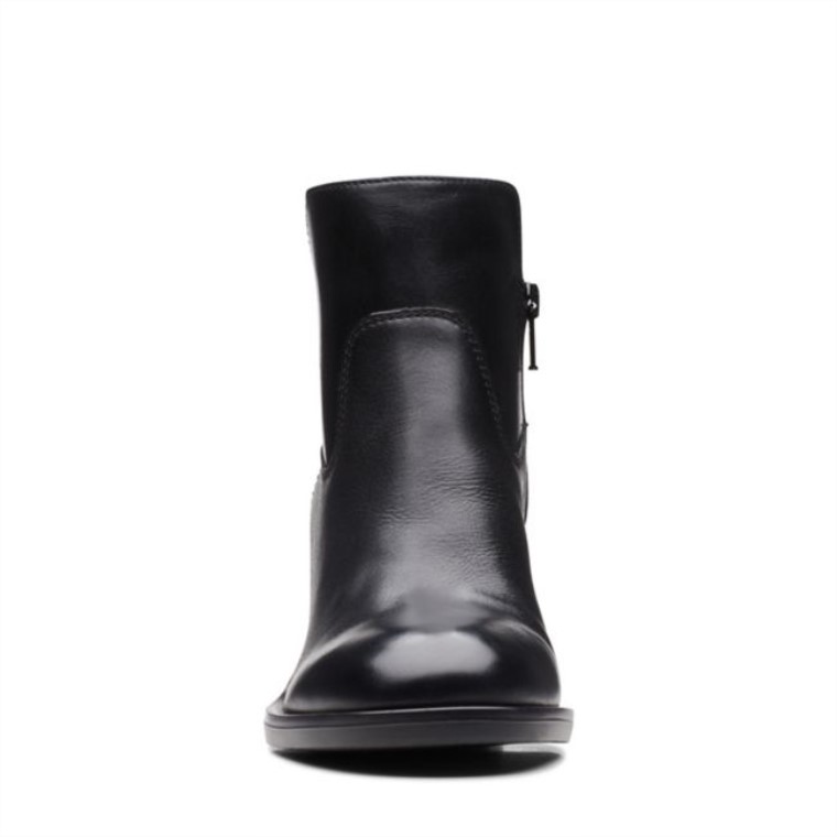Clarks Cuero Negro Valvestino Lo Cuero Negro