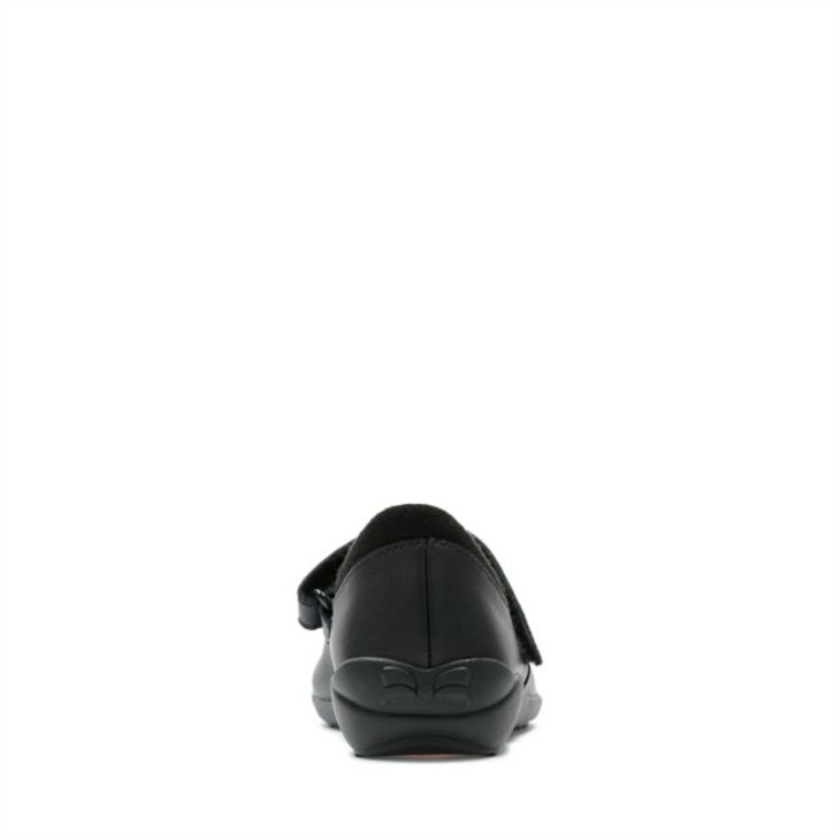 Clarks Cuero Negro Vibrante Trail Niño Cuero Negro