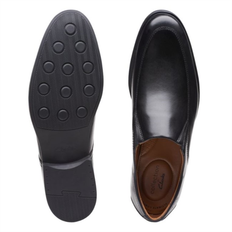 Cuero Negro Clarks Whiddon Step Cuero Negro