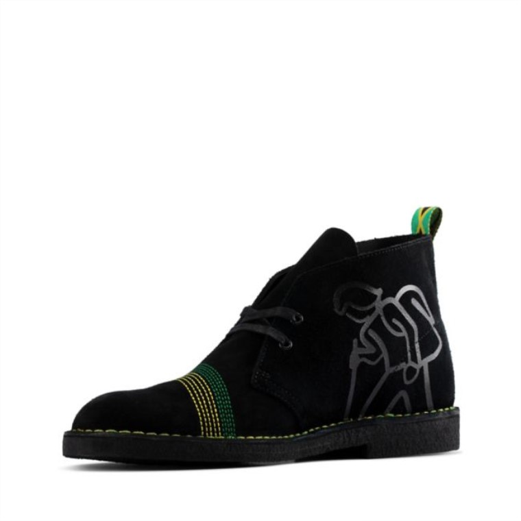 Negro Clarks/multi Desierto Jamaica Negro/multi