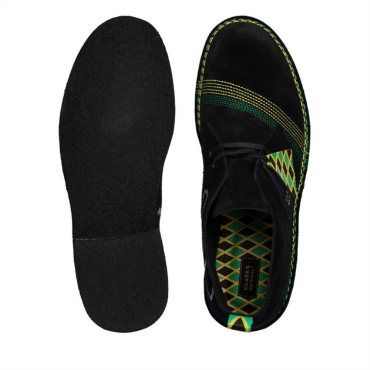 Negro Clarks/multi Desierto Jamaica Negro/multi