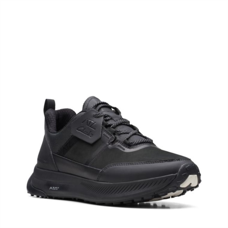 Clarks Nubuck Negro Atl Trail Lace Impermeable Nubuck Negro