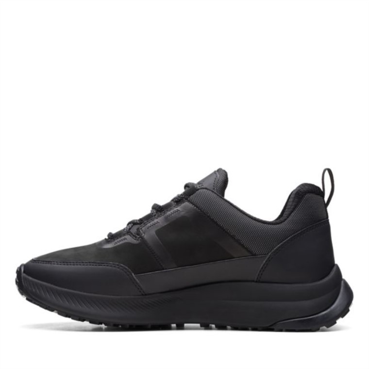 Clarks Nubuck Negro Atl Trail Lace Impermeable Nubuck Negro