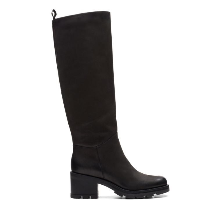 Clarks Nubuck Negro Odollo Hola Nubuck Negro