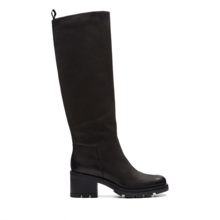 Clarks Nubuck Negro Odollo Hola Nubuck Negro