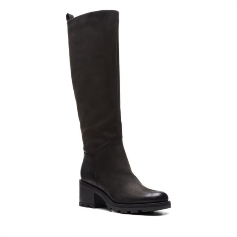 Clarks Nubuck Negro Odollo Hola Nubuck Negro