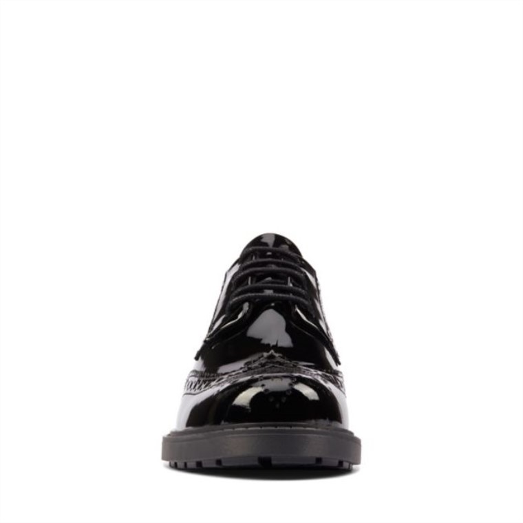 Clarks Charol Negro Orinoco 2 Límite Charol Negro