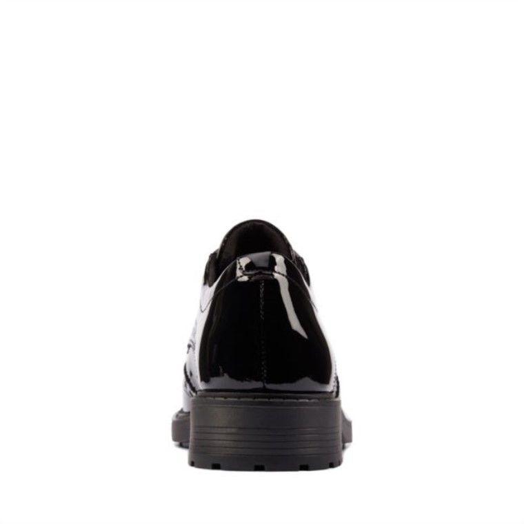 Clarks Charol Negro Orinoco 2 Límite Charol Negro
