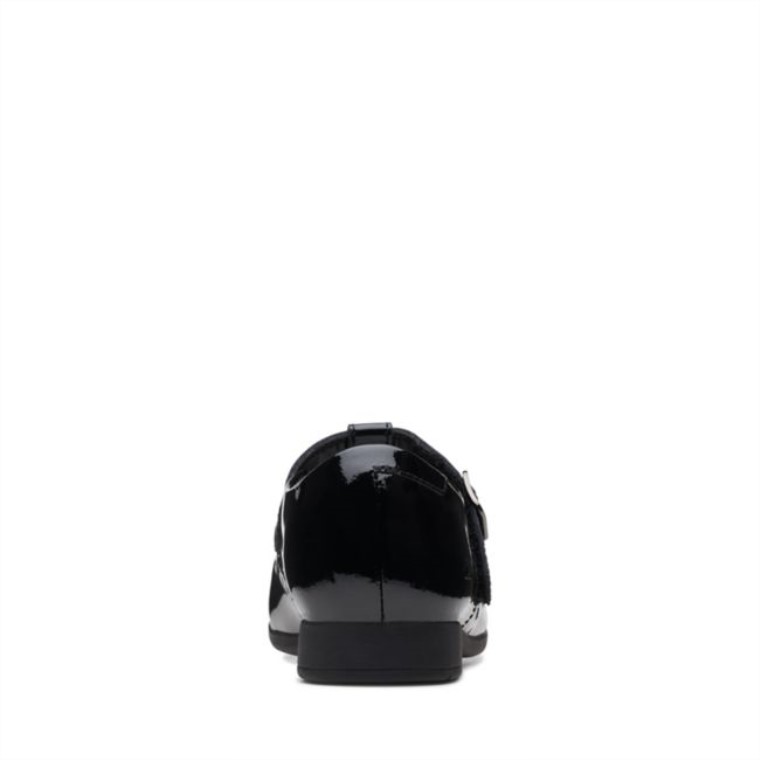 Vestido Scala Charol Negro Clarks Niño Charol Negro