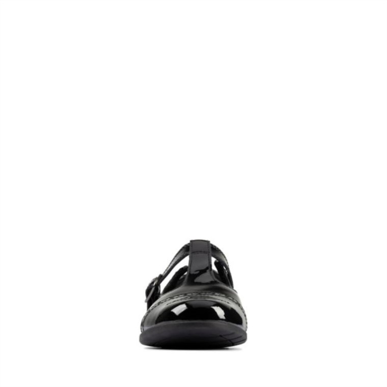 Clarks Patente Negra Scala Esperanza Juventud Patente Negra