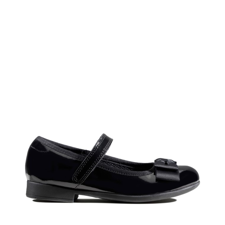 Charol Negro Clarks Scala Tap Kid Charol Negro
