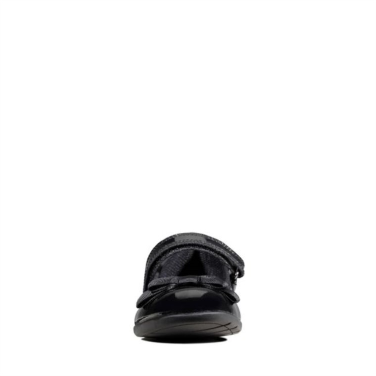 Charol Negro Clarks Scala Tap Kid Charol Negro