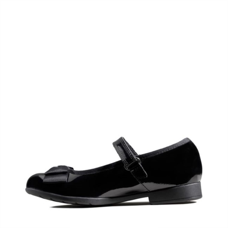 Charol Negro Clarks Scala Tap Kid Charol Negro