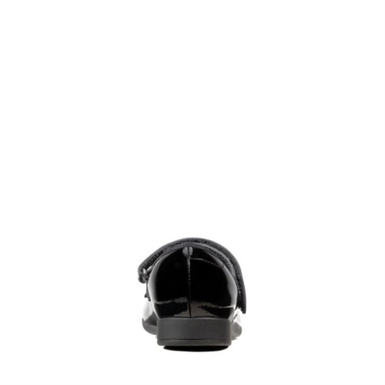 Charol Negro Clarks Scala Tap Kid Charol Negro