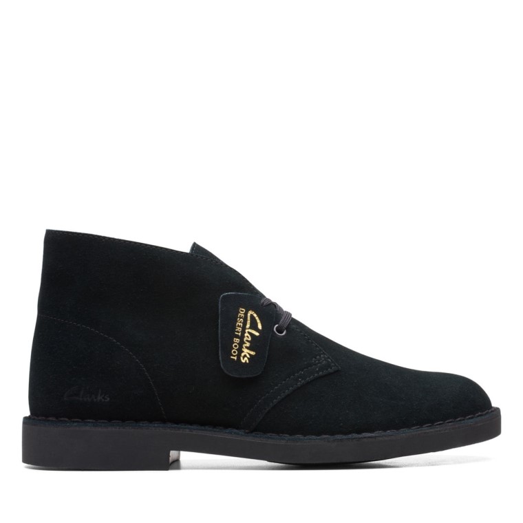 Botas Safari De Ante Negro Clarks Evo Ante Negro