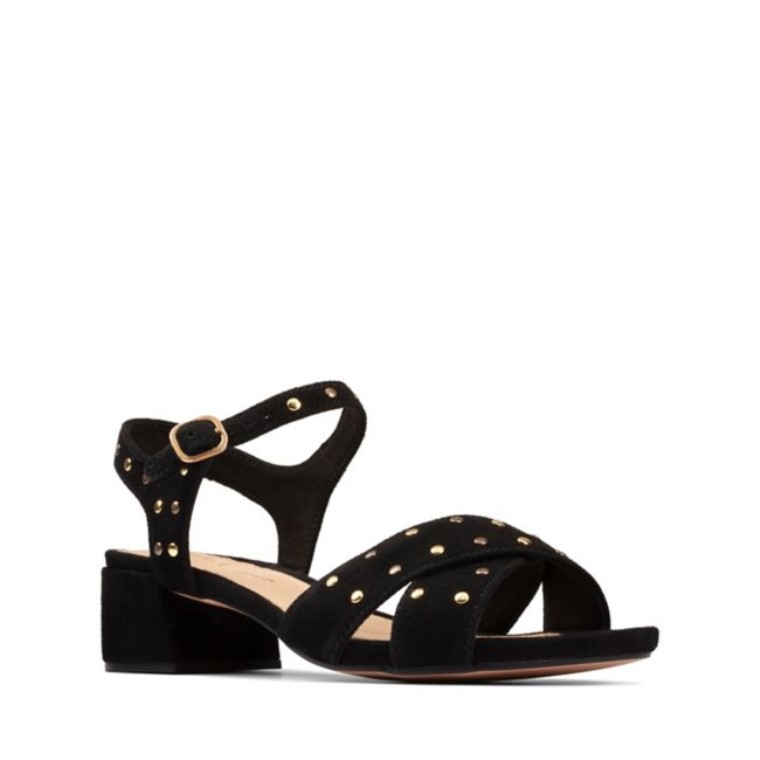 Correa Clarks Gamuza Negra 35 Gamuza Negra