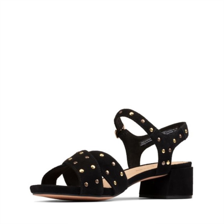 Correa Clarks Gamuza Negra 35 Gamuza Negra