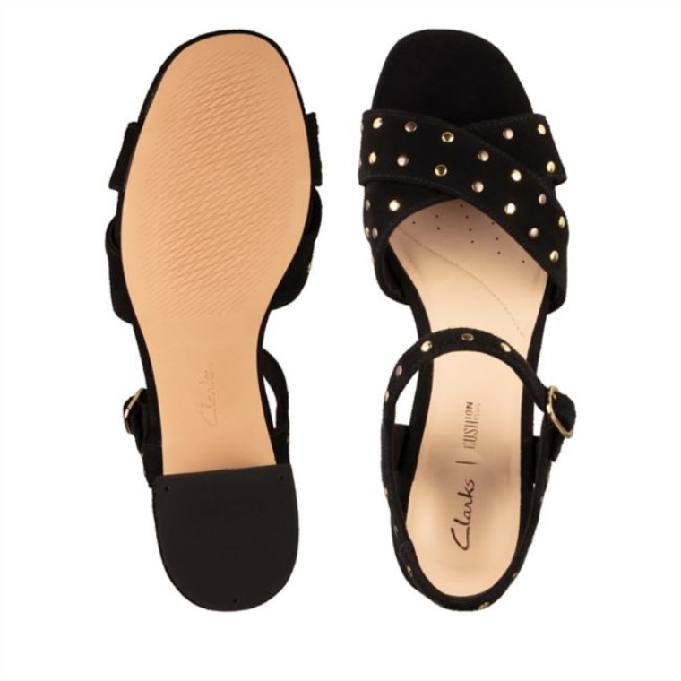 Correa Clarks Gamuza Negra 35 Gamuza Negra