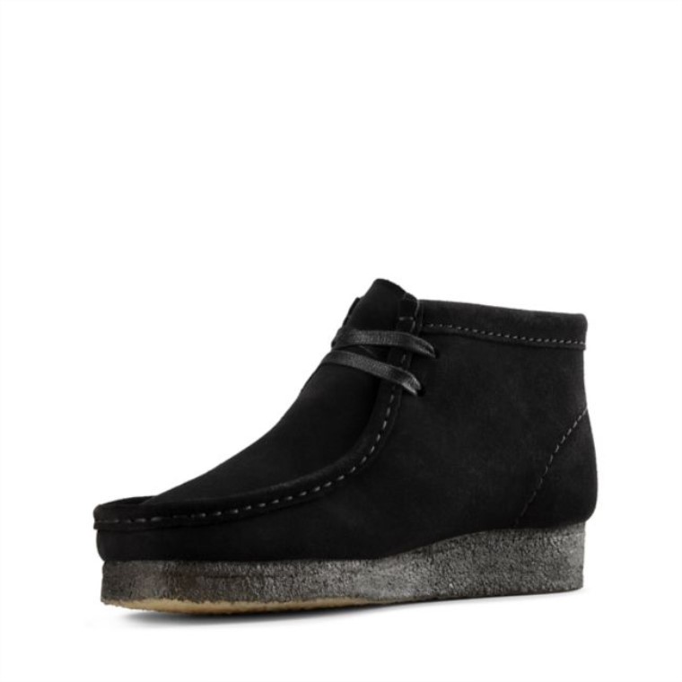 Botas Clarks Wallabee Ante Negro