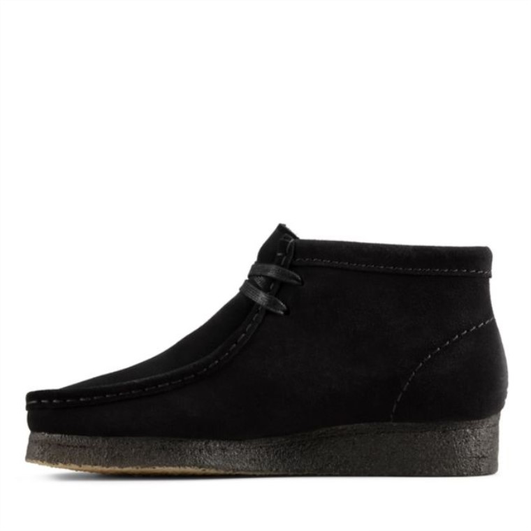 Botas Clarks Wallabee Ante Negro