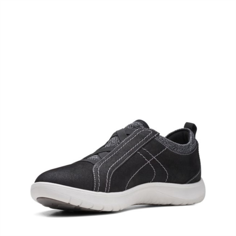 Clarks Textil Negro Adella Trace Textil Negro