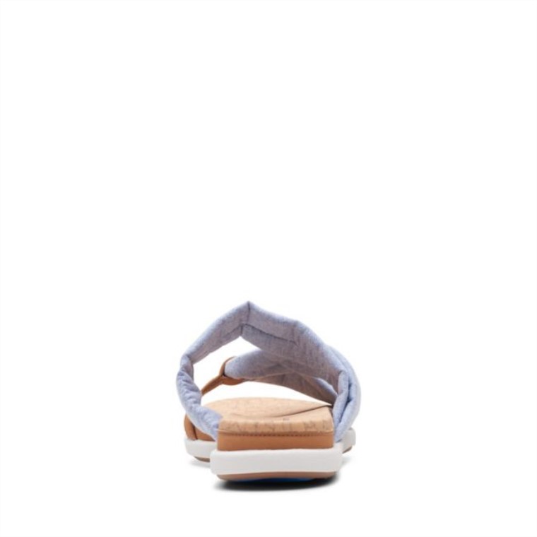 Azul Clarks Eliza Saltar Azul