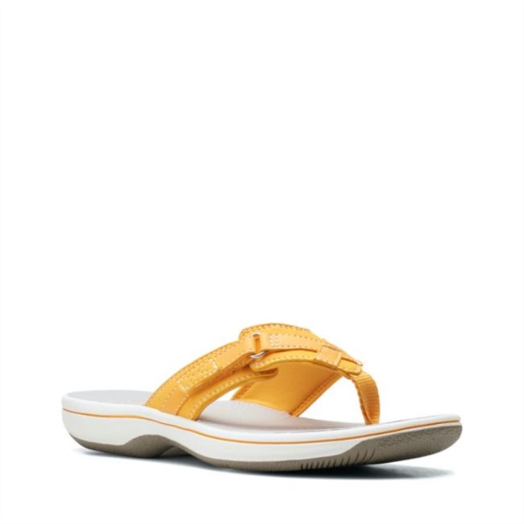 Clarks Brisa Mar Amarillo Quemado Bajo Amarillo Quemado Bajo
