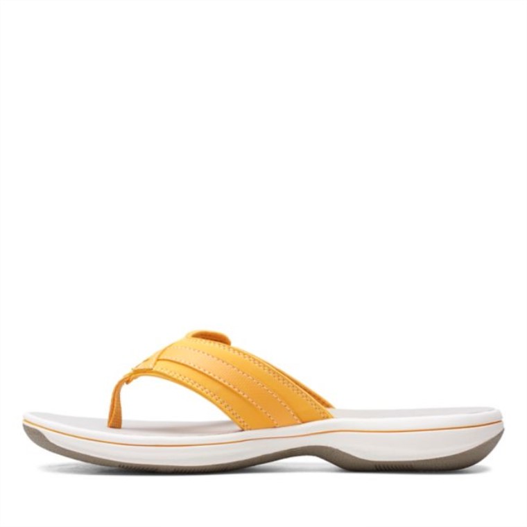 Clarks Brisa Mar Amarillo Quemado Bajo Amarillo Quemado Bajo