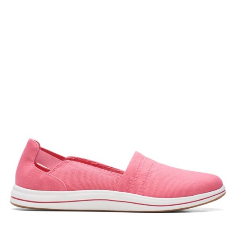 Paso De La Brisa De Clarks Coral Brillante Coral Brillante
