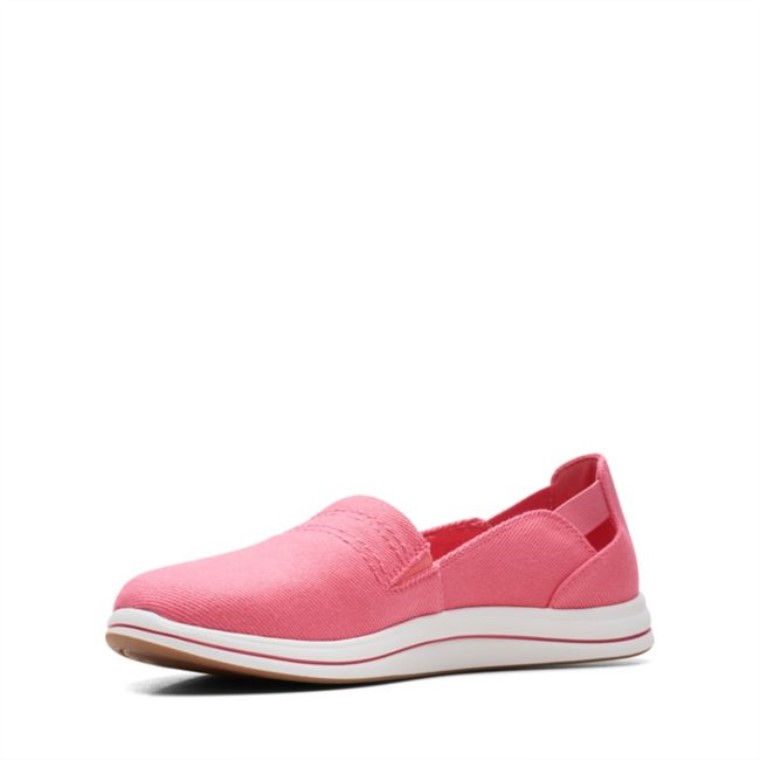 Paso De La Brisa De Clarks Coral Brillante Coral Brillante