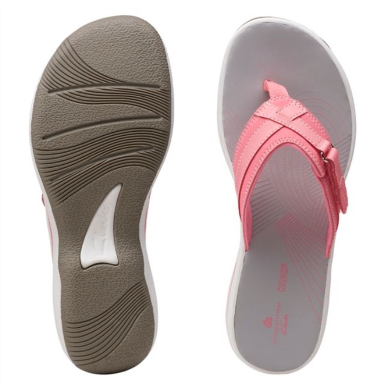 Clarks Rosa Brillante Syn Brisa Mar Rosa Brillante Syn