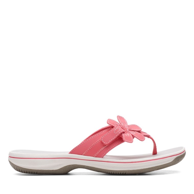 Clarks Brinkley Flora Coral Brillante Coral Brillante