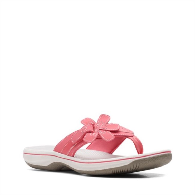 Clarks Brinkley Flora Coral Brillante Coral Brillante