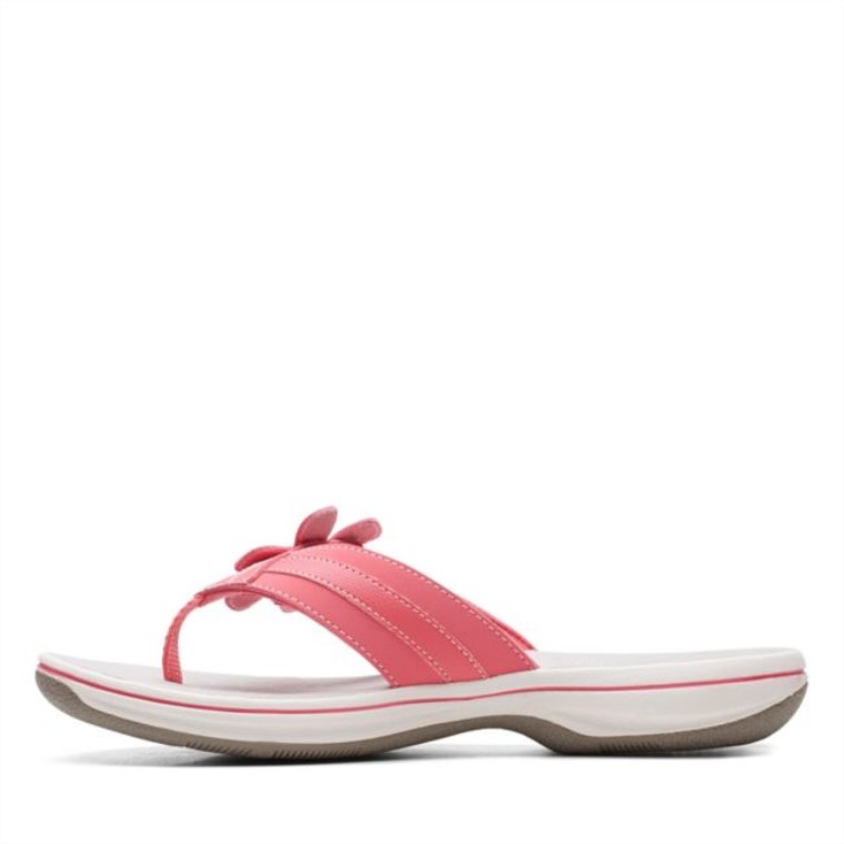 Clarks Brinkley Flora Coral Brillante Coral Brillante